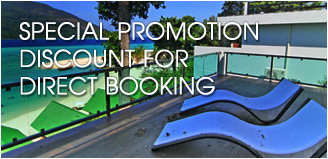 Special promotion discount for direct booking